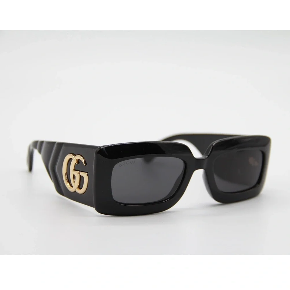 New GUCCI GG0811S 001 Black Women’s Sunglasses - Picture 7 of 13